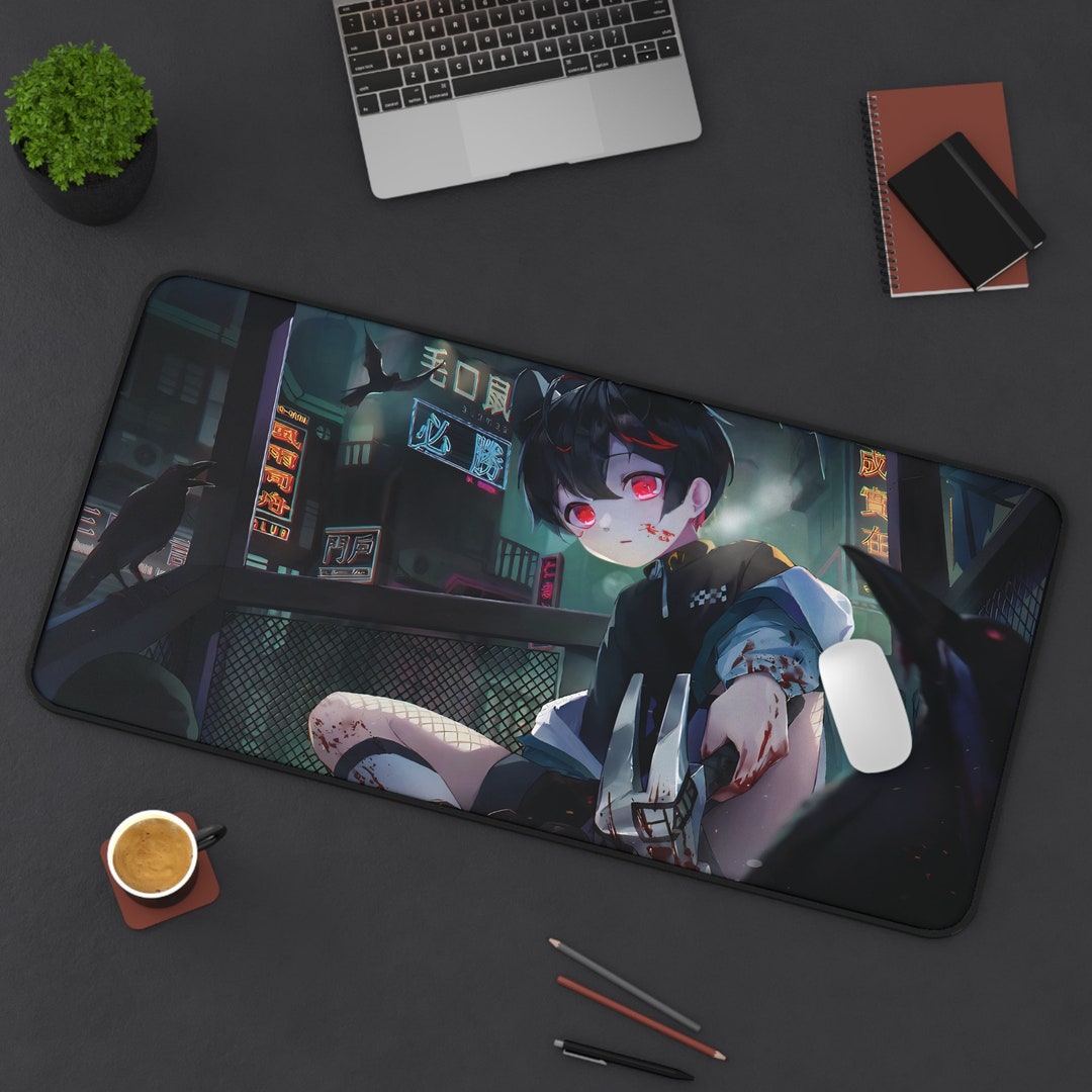 Anime Desk Matanime Mouse Padanime Boyanime Boy Mouse Etsy