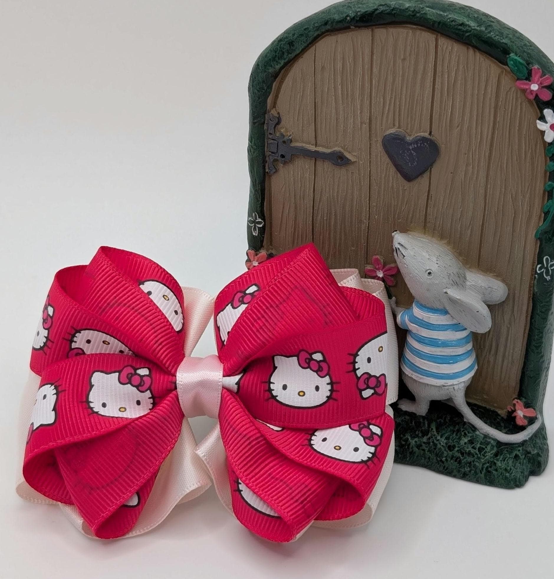 Kitty Hair Bow - Etsy