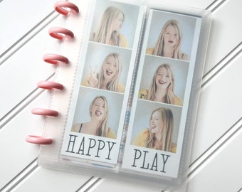 Create Your Own Discbound Photo Album For 2x6 Photo Booth Photos, 3x4 Pictures, 4x6 Prints - Mix And Combine!- FROST COVER