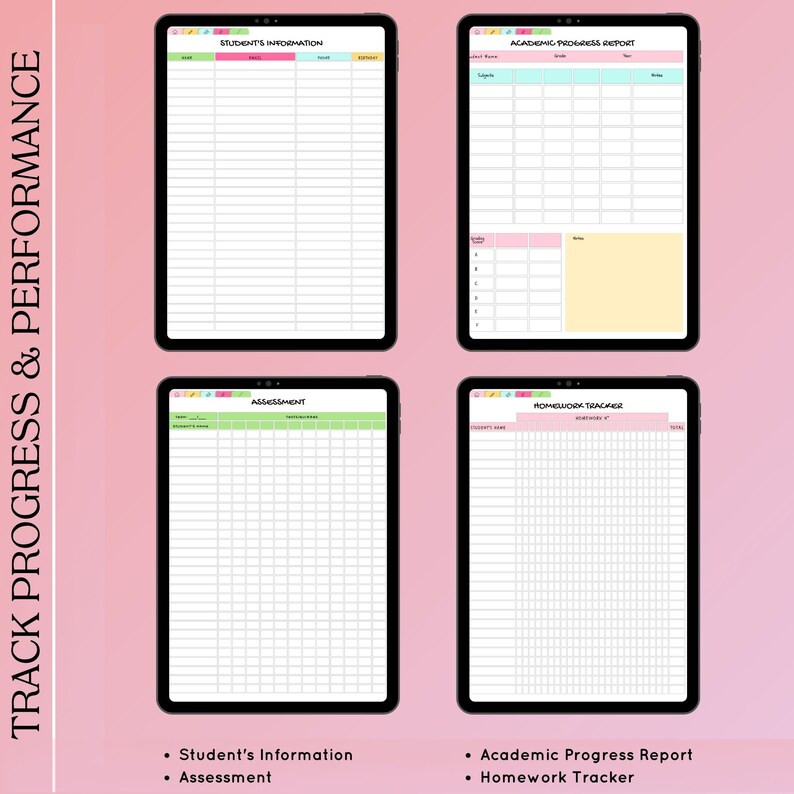 PLR Undated Digital Teacher Planner, iPad Planner, Digital Lesson Planner, Goodnotes Planner
