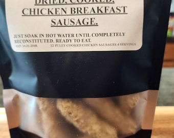 Freeze-Dried Chicken Breakfast Sausage: High-Protein, Gluten-Free