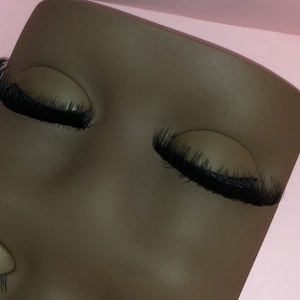STRIP LASHES - Russian style strip lashes in the style Chynadoll