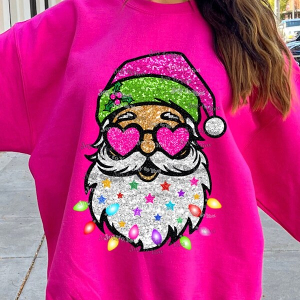 Pink Santa - Etsy