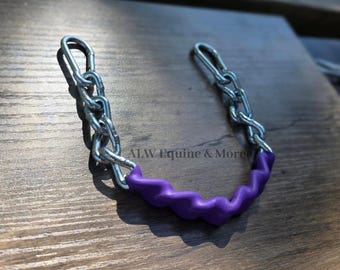 Purple Soft Wrapped Curb Chain