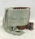 Baby Blanket, Baby gift, Baby Shower Gift, Newborn gift, Stroller Blanket, Newborn Baby Gift, Soft Breathable Cotton, Personalized Name