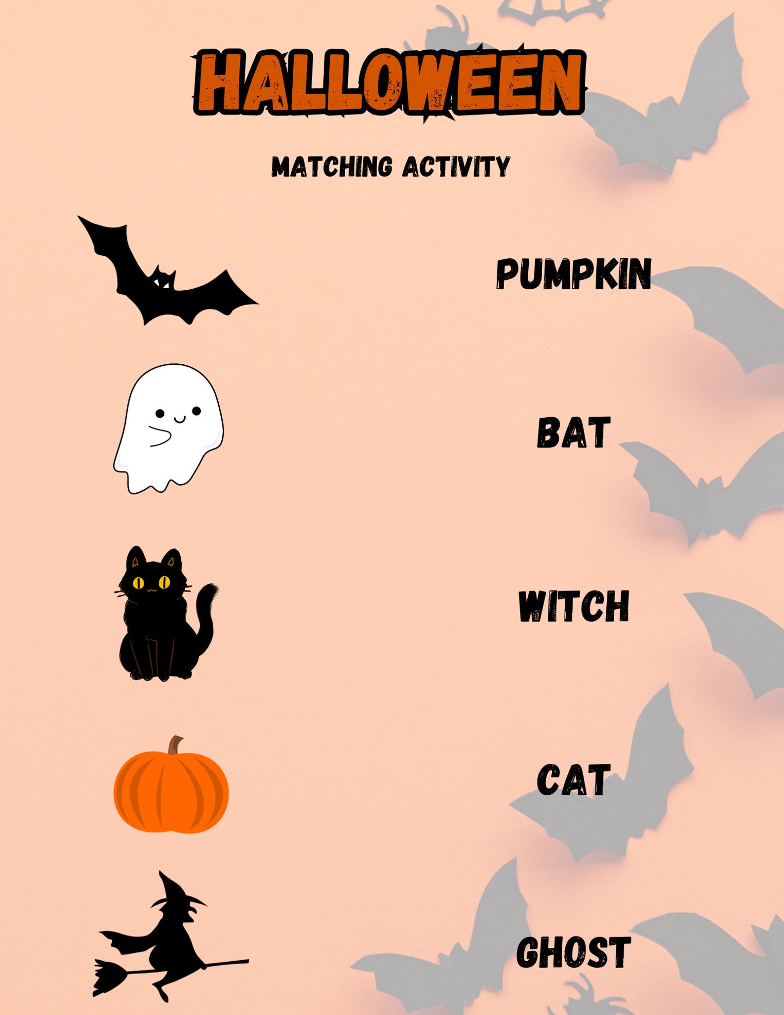 Halloween Preschool Activity Printout, Halloween Prek Packet, Prek ...