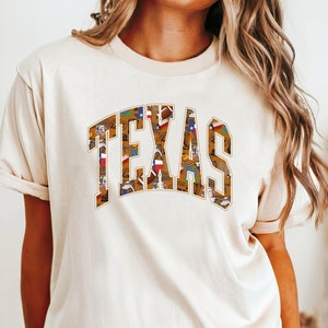 Camiseta de Texas, camiseta del estado de Texas, camiseta de vaqueros de Texas, camiseta del oeste americano, camiseta de fútbol de Texas, regalo de viaje de Texas para hombres y mujeres, camiseta de TX