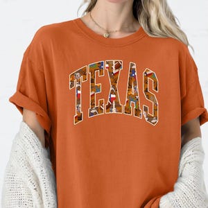 Camiseta de Texas, camiseta del estado de Texas, camiseta de vaqueros de Texas, camiseta del oeste americano, camiseta de fútbol de Texas, regalo de viaje de Texas para hombres y mujeres, camiseta de TX