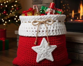 Santa Sack Crochet Pattern