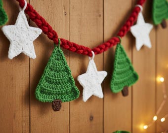 Christmas Bunting Crochet Pattern