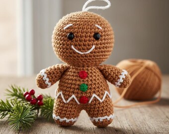 Gingerbread Person Crochet Pattern