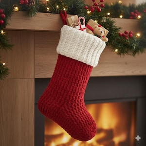 Xmas Stocking Crochet Pattern