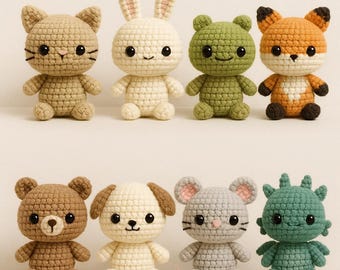 8 in 1 Crochet Pattern Bundle