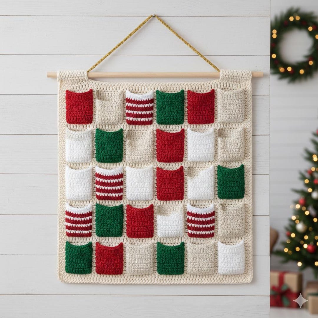 Crochet Advent Calendar Pattern - Etsy