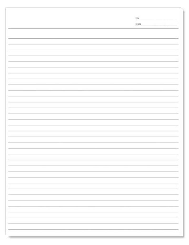 Letter Format Ruled Paper Printable Ruled Paper Templates: Letter Size, College Rule (PDF, PNG ...