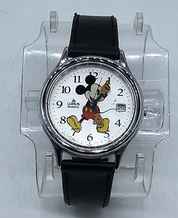 Lorus Quartz Mickey Mouse Rare walking stroll