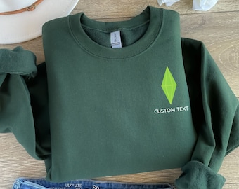 Custom Sims Blob Sweatshirt: Personalized Gamer Crewneck