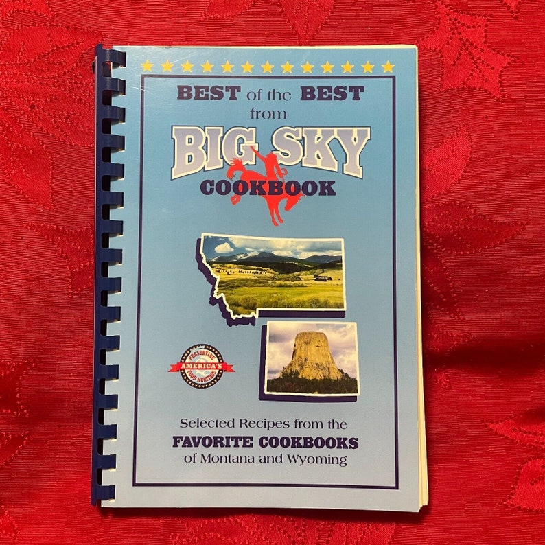 Best of the Best from Big Sky Cookbook 2003 Spiral Bound image 1