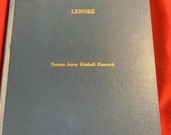 Lenore: An Autobiography by Norma Joyce Kimball Hancock 1996 Hardcover LDS Mormon