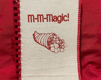 M-M-MAGIC! COOKBOOK First Baptist Church Peoria, Illinois 1980 Cloth Cover