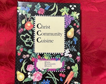 Christ Community Cuisine Cookbook 1998 3-Ring Binder Idaho Falls, Idaho