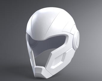 The Grid Uprising Inspired Helmet STL