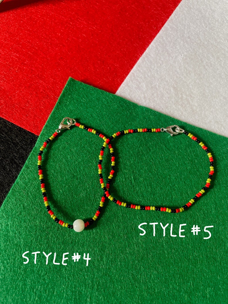 bracelets palestiniens en perles collecte de fonds image 5