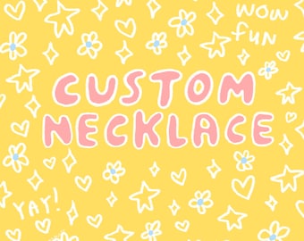 make your own ~CUSTOM~ necklace