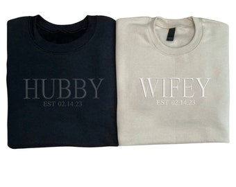 Custom Embroidered Logo Text Sweatshirt, Embroidered Business Logo Unisex Hoodie, Monogram Company Name Crewneck, Logo Business Uniform