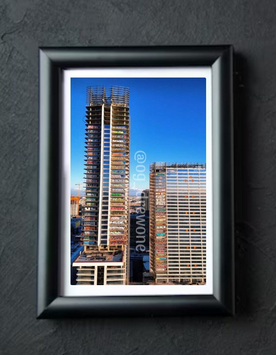 PARABOLA original Los Angeles Wall Art T