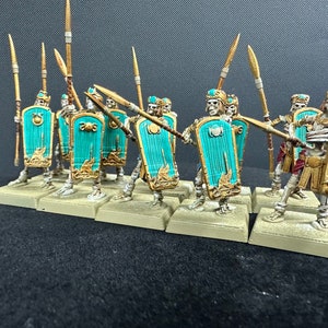 Undead - skeleton - tomb king - painted miniatures DnD