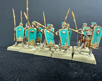 Undead - skeleton - tomb king - painted miniatures DnD