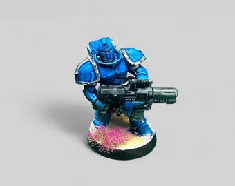 painted space marine proxy