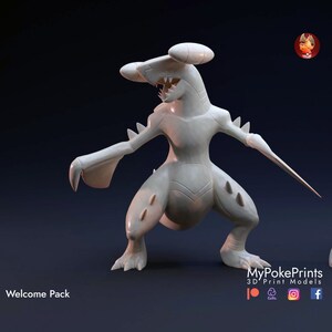 STL file Mega Banette pokemon 🐉・3D printable model to download・Cults