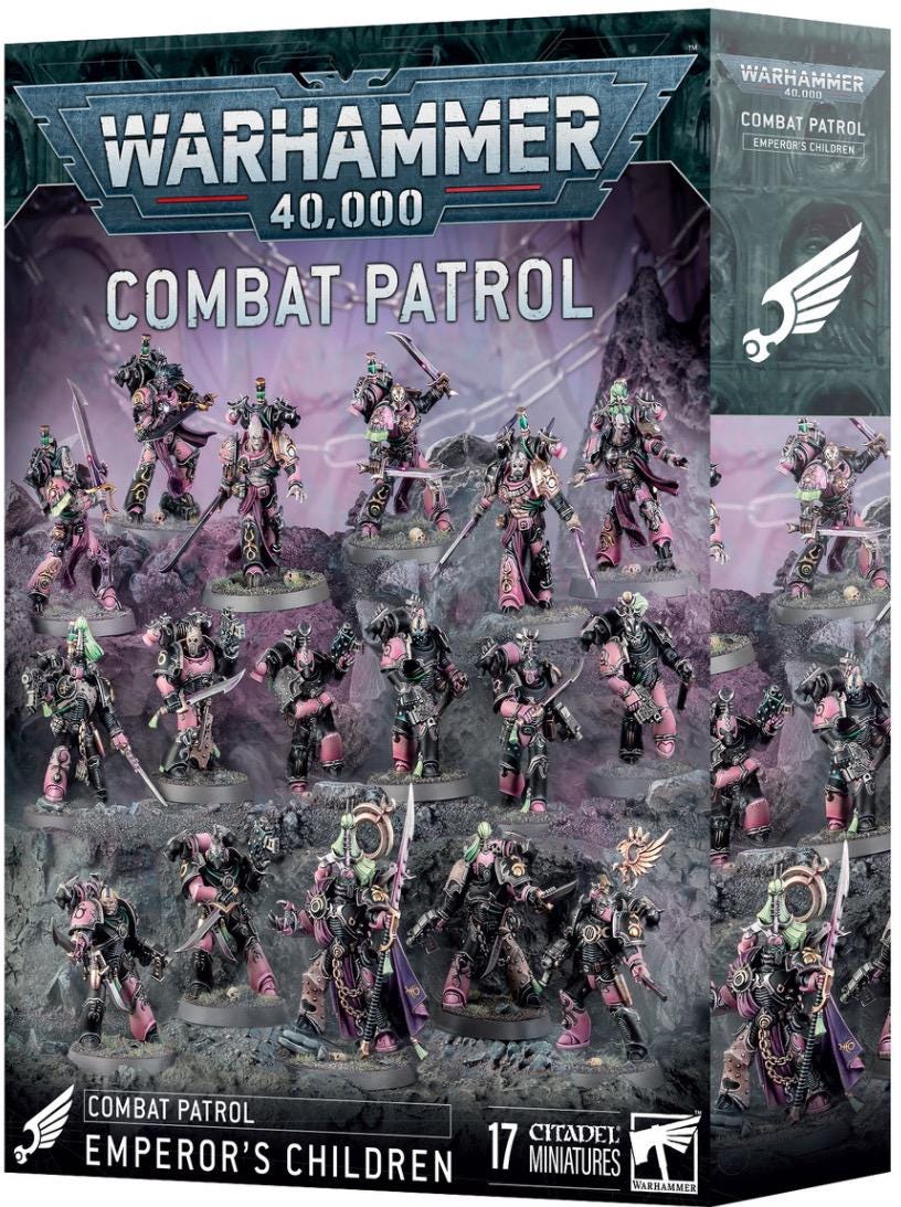 Emperors Children Army Commission Warhammer 40k