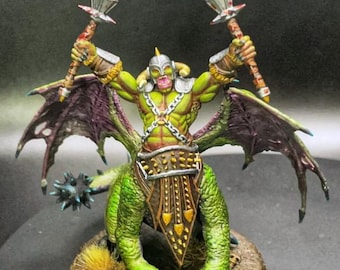 beast man painted