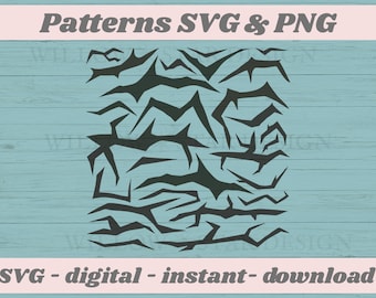 Hand-Drawn Patterns SVG & PNG file | Crafting File