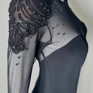 TADASHI 1980s mesh top