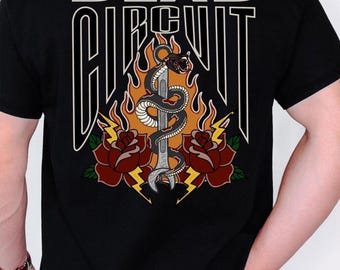 Dead Circuit | Blue Collar Lineman Plumber Electrician Welder Union Shirt