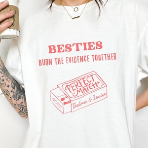 Custom Besties Best Friend Shirt Funny Friend Shirt Besties Shirts, Sarcastic Shirt Funny Gift for Friend Hilarious Shirt Best Friend Tee