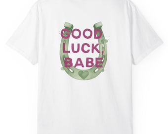 Good Luck Babe Hufeisen Grafik T-Shirt - Lucky Girl Übergröße T-Shirt