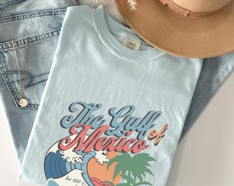 Gulf of Mexico Stay Salty Comfort Colors Shirt Anti ICE Pro Democracy Protest Tshirt