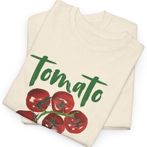Tomato Shirt Tomato Girl Summer Farmers Market Shirt Fruit Shirt Cottagecore Clothing Vegan Shirt Garden Shirt Vegetable Shirt