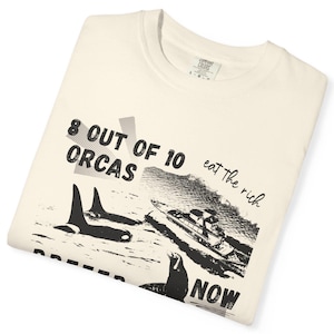 Eat The Rich Comfort Colors Orca Shirt Tax The Rich FDT Shirt, Protest Top Eat the Rich T-shirt, Democrat Gift Shirt Sarcastic Political Tee
