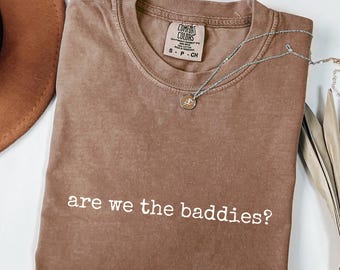 Subtle Anti Trump Are We The Baddies? T-shirt Anti War Political Protest Shirt