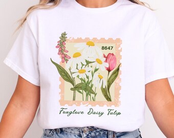 Foxglove, Daisy, Tulip Shirt Subtle Anti Trump Shirt FDT Shirt