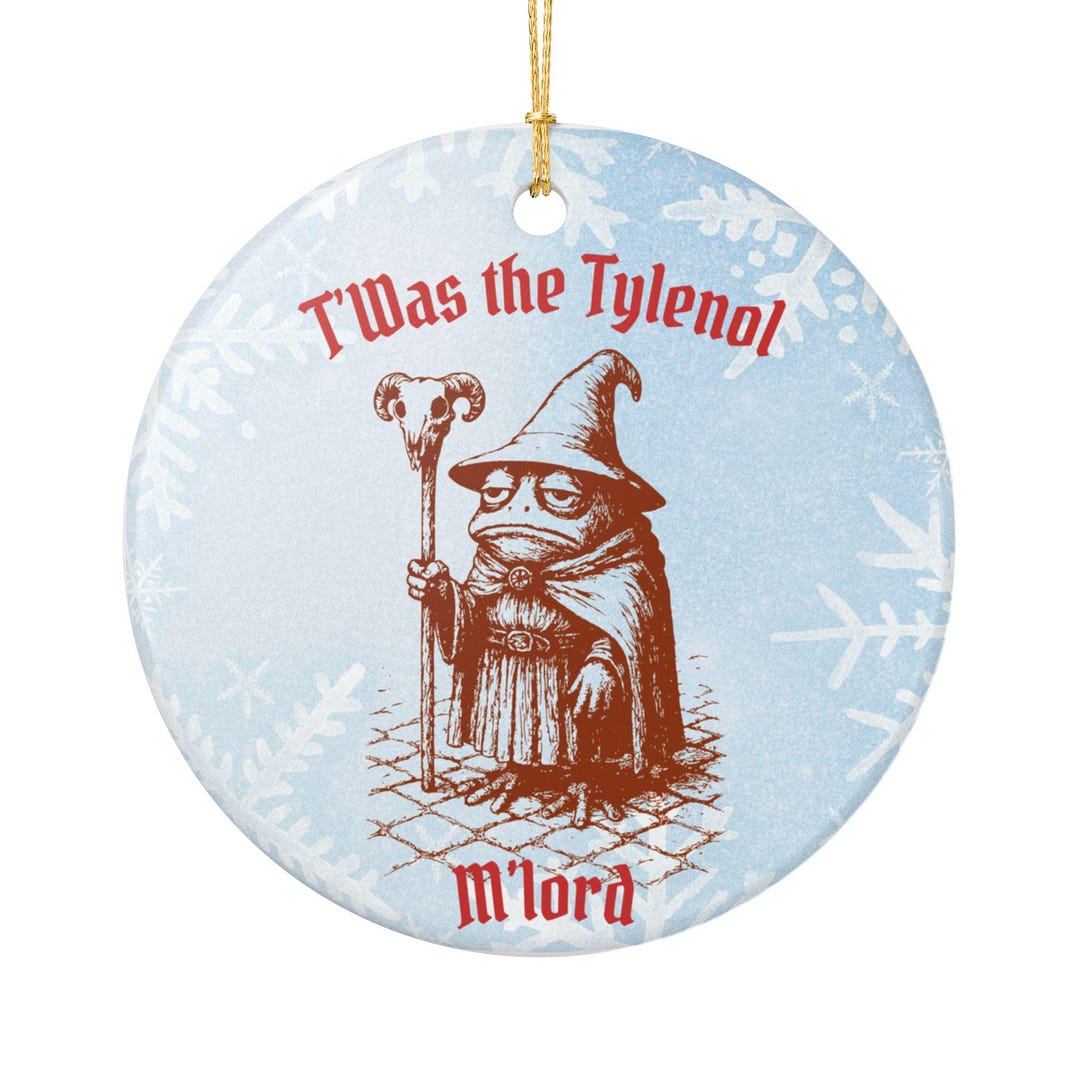 Adorno navideño de Tylenol 2025, Adorno de Tylenol M'lord, Regalo ...
