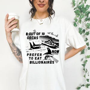 Eat The Rich Comfort Colors Orca Shirt Tax The Rich FDT Shirt, Protest Top Eat the Rich T-shirt, Democrat Gift Shirt Sarcastic Political Tee