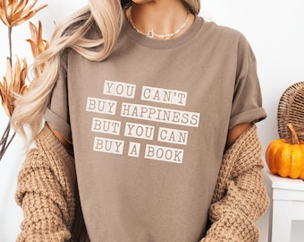 Funny Book Lover T-Shirt, Bookish Gift for Reader