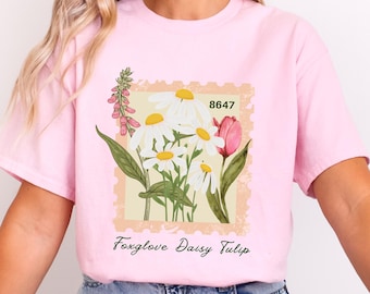 Foxglove, Daisy, Tulip Shirt Subtle Anti Trump Shirt FDT Shirt